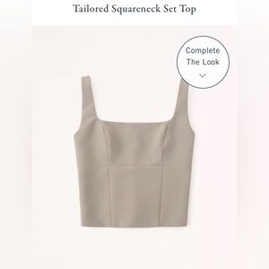Abercrombie & Fitch Squareneck Top